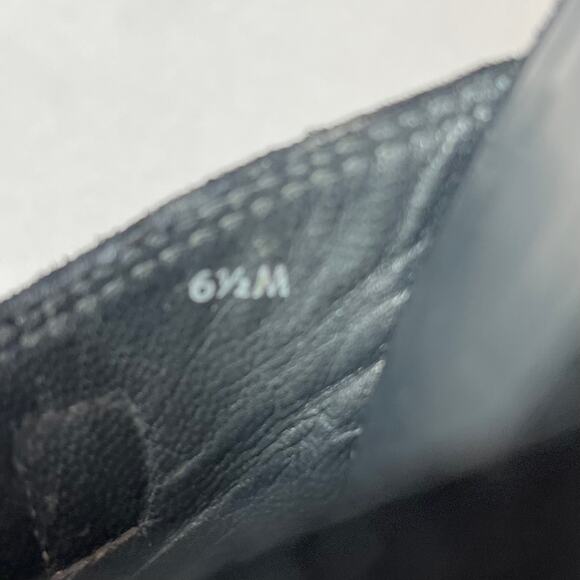 Stuart Weitzman Double Agent Black Suede Studded Mule Clogs Heels Sz 6.5 - Picture 10 of 10